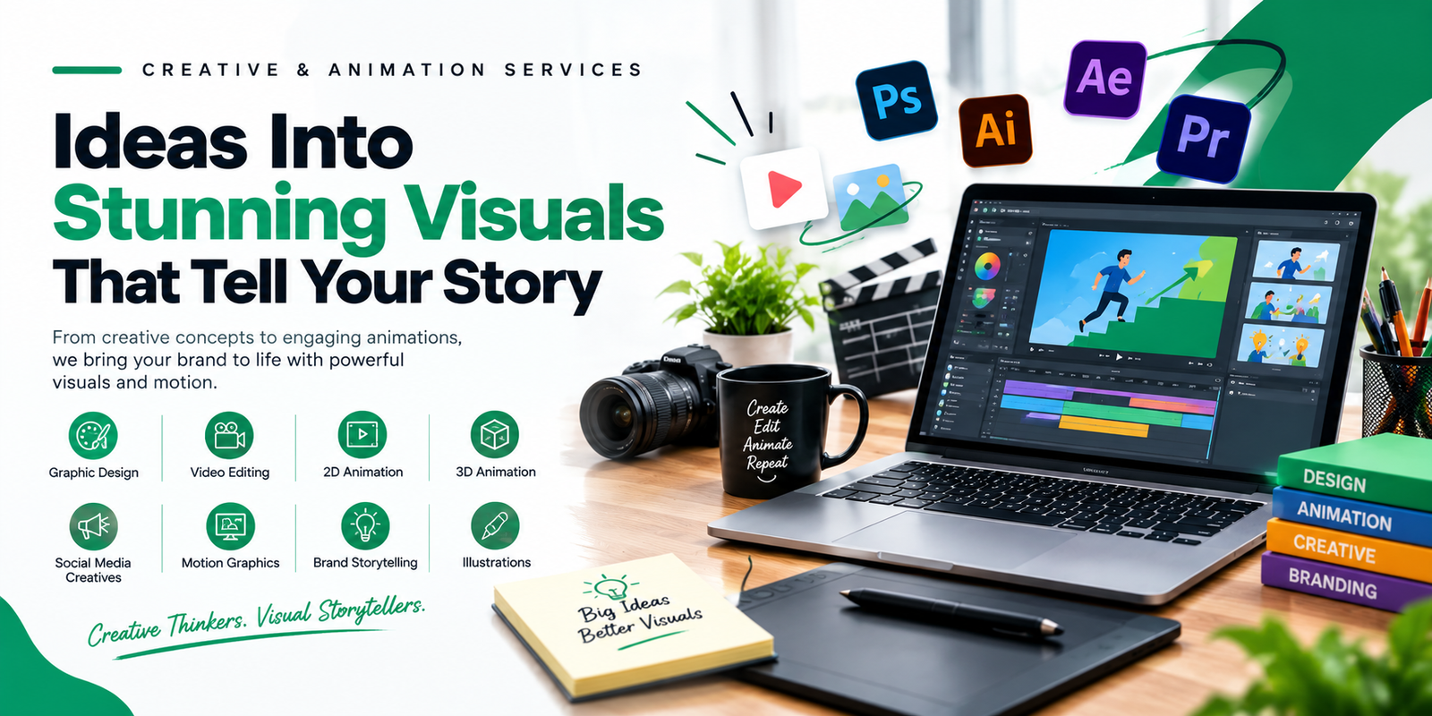 Ideas Into Stunning Visuals