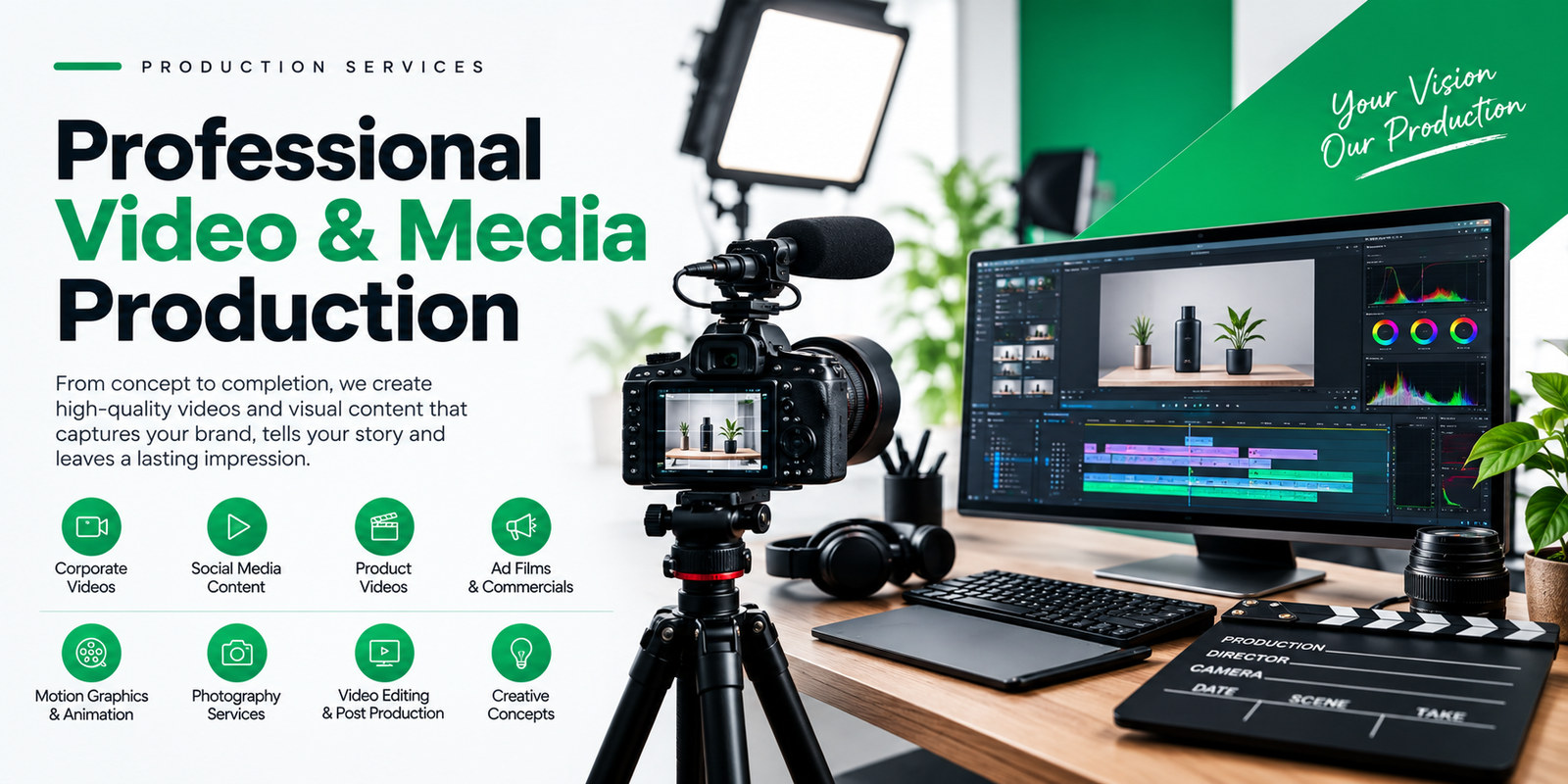 Professional Video Production Studio